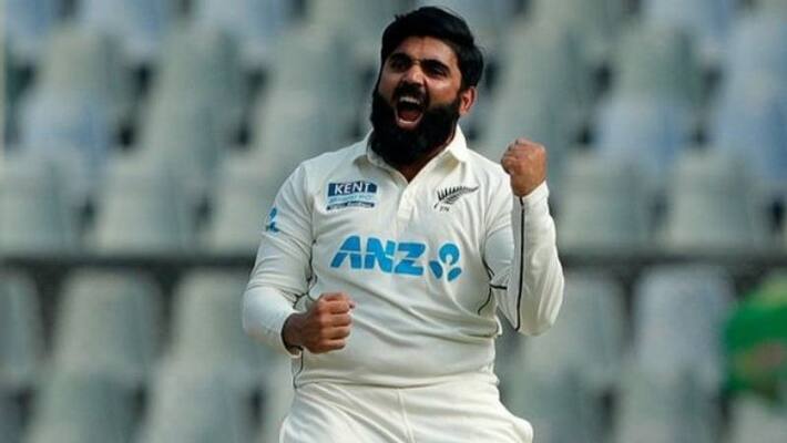 INDvNZ Ajaz Patel created history after 14 wickets in Mumbai Test INDvNZ Ajaz Patel created history after 14 wickets in Mumbai Test
