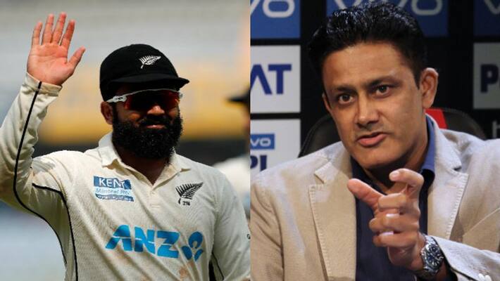 IND vs NZ 2nd Test Anil Kumble welcomes Ajaz Patel to Perfect 10 club with a warm tweet IND vs NZ 2nd Test Anil Kumble welcomes Ajaz Patel to Perfect 10 club with a warm tweet