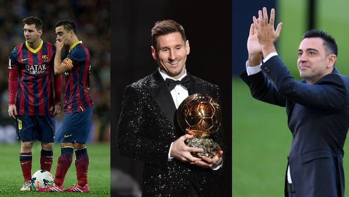 paris saint germain Lionel Messi worthy of seventh Ballon dor win says Barcelona manager Xavi Hernandez paris saint germain Lionel Messi worthy of seventh Ballon dor win says Barcelona manager Xavi Hernandez