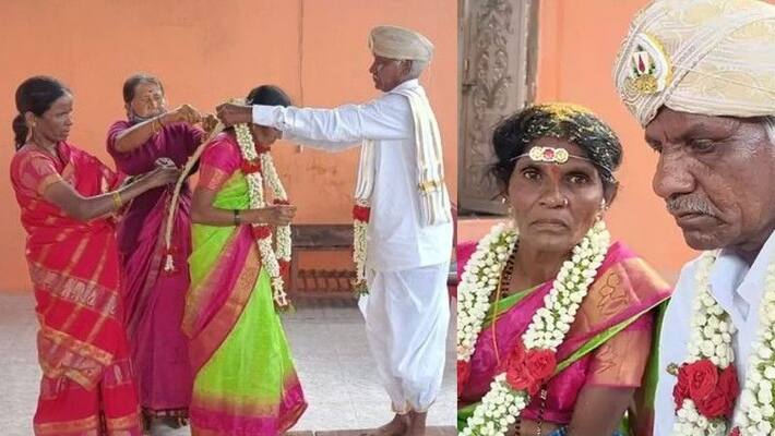Karnataka couple reunites after 35 years Karnataka couple reunites after 35 years