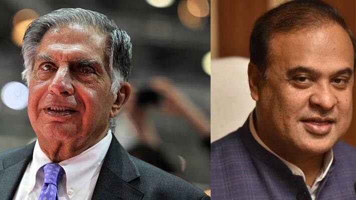 Ratan Tata receives highest civilian award by Assam Govt Ratan Tata receives highest civilian award by Assam Govt