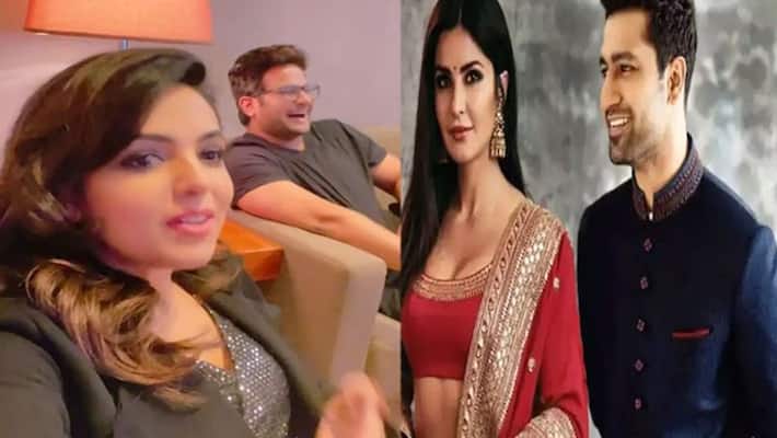 Vicky Kaushal Katrina Kaif Marriage comedian sugandha mishra made fun on vicky katrina weeding with husband sanket NTP Vicky Kaushal Katrina Kaif Marriage comedian sugandha mishra made fun on vicky katrina weeding with husband sanket NTP