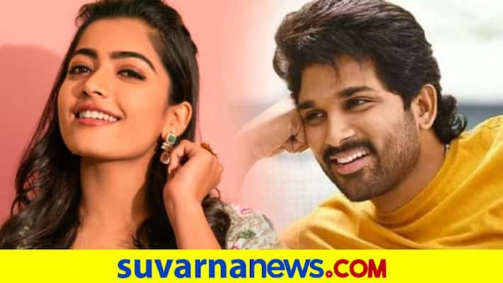 Allu Arjun gets the sweetest surprise from Puspa co star Rashmika Mandanna dpl Allu Arjun gets the sweetest surprise from Puspa co star Rashmika Mandanna dpl