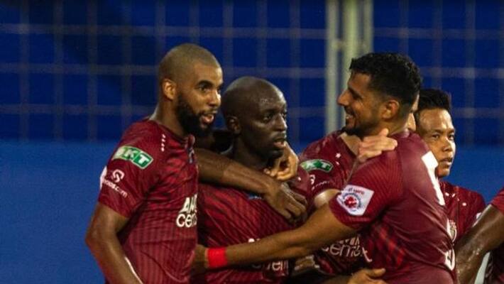 ISL : NorthEast United beat FC Goa 2-1 to win first match of the season ISL : NorthEast United beat FC Goa 2-1 to win first match of the season