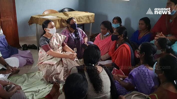 Veena George meeting with Attappadi Anganwadi workers Veena George meeting with Attappadi Anganwadi workers