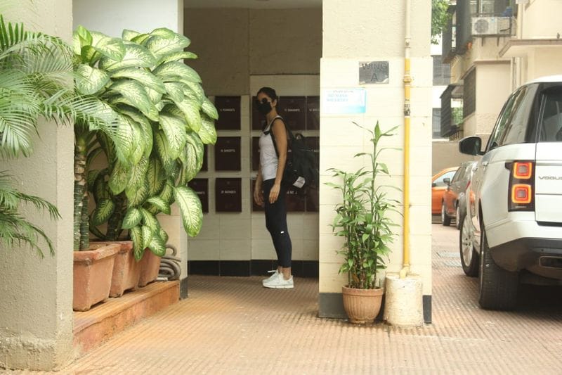 Katrina Kaif spotted outside Gym before her Wedding day bmm