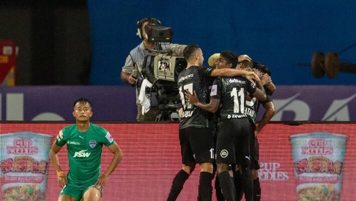 ISL : Mumbai City FC beat Bengaluru FC ISL : Mumbai City FC beat Bengaluru FC
