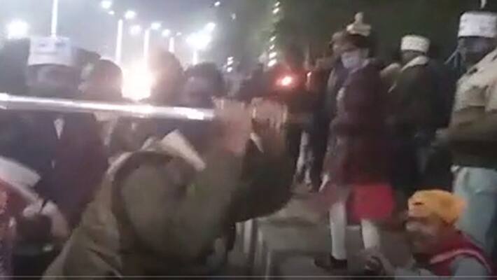 up police lathi charge protesting teachers in lucknow up police lathi charge protesting teachers in lucknow