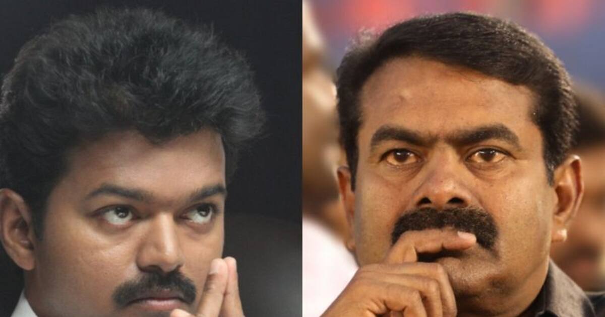 விஜய் மக்கள் இயக்கத்துடன் சீமான் கூட்டணியா..? சூடு பறந்த உட்கட்சி விவாதம்..