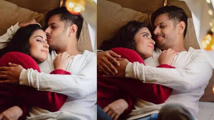neil bhatt shares bedroom romance photos with newly wife aishwarya sharma KPJ neil bhatt shares bedroom romance photos with newly wife aishwarya sharma KPJ