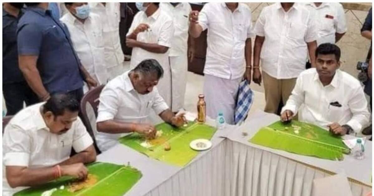 அங்கே மூணு பொண்டாட்டி... இங்கே மூணு இலை... திமுக எம்.பி., செந்தில் கிளப்பிவிட்ட விவாதம்..!