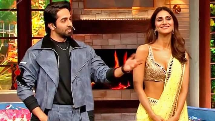 Kapil Sharma called himself poor while flirting with Vaani Kapoor in front of Ayushmann Khurrana kpg Kapil Sharma called himself poor while flirting with Vaani Kapoor in front of Ayushmann Khurrana kpg