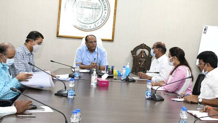 TNGO TGO Leaders Press Meet on employee bifurcation in telangana TNGO TGO Leaders Press Meet on employee bifurcation in telangana