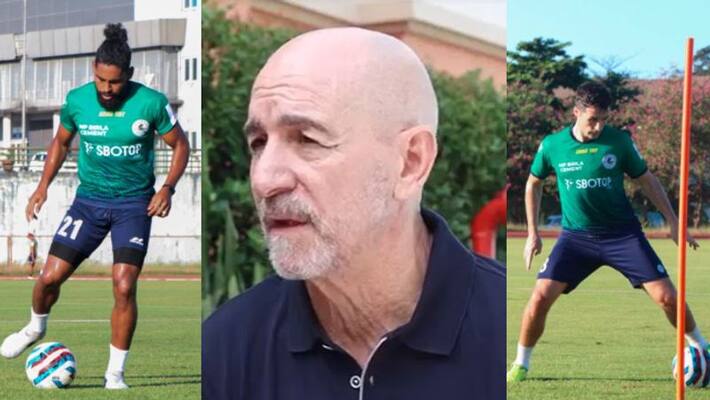 ATK Mohun Bagan coach Habas show anger for bad referring in Mumbai match spb ATK Mohun Bagan coach Habas show anger for bad referring in Mumbai match spb