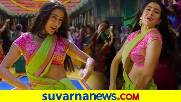 Sara Ali Khans Fans Calling Her Chaka Chak Aunty after Atrangi Re song release dpl Sara Ali Khans Fans Calling Her Chaka Chak Aunty after Atrangi Re song release dpl