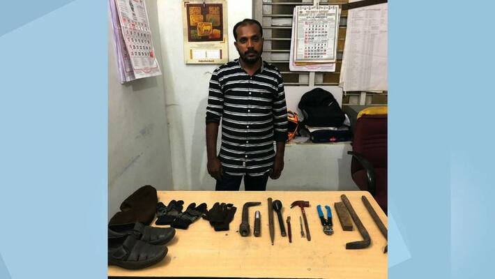Kattappana police nab burglary in more than 20 houses in days Kattappana police nab burglary in more than 20 houses in days