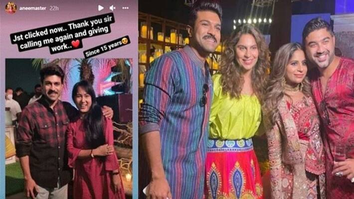 Ram Charan gives big task to Anee Master Ram Charan gives big task to Anee Master