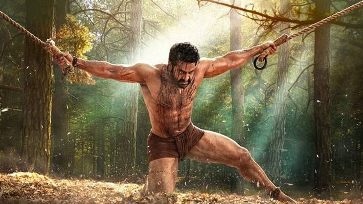 NTR mind blowing look from RRR Movie NTR mind blowing look from RRR Movie