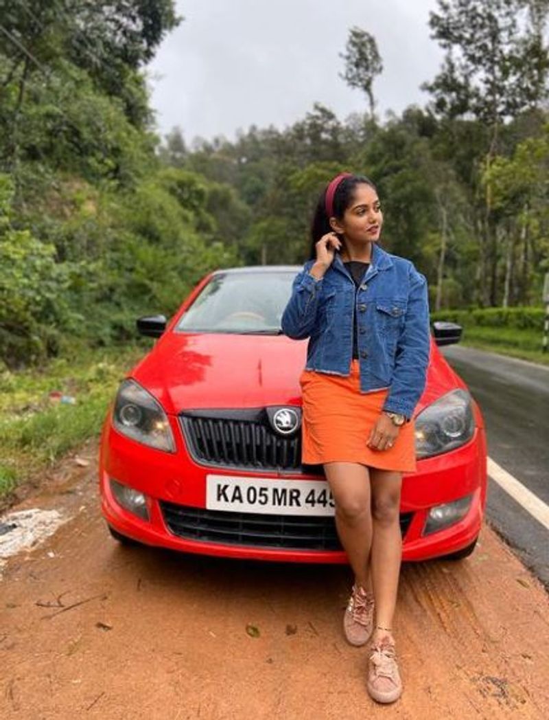 Colors Kannada Geetha fame Bhavya gowda stylish outfit goes viral vcs