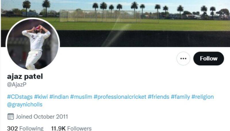Ashwin draws Twitters attention towards Ajaz Patels unverified account, says 10 wicket bag in an innings definitely deserves to be verified