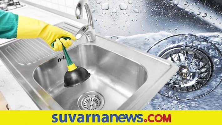 Best way to clean a kitchen sink if water logged in Best way to clean a kitchen sink if water logged in
