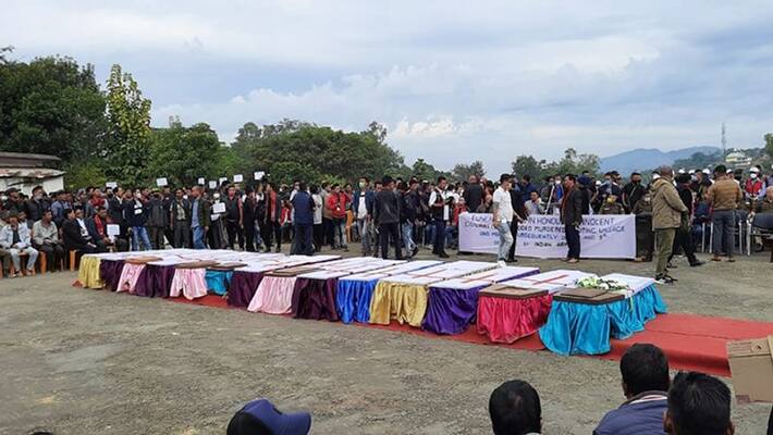 Nagaland Chief Minister Neiphiu Rio said that the Centre has given an ex-gratia amount of Rs 11 lakh each gow Nagaland Chief Minister Neiphiu Rio said that the Centre has given an ex-gratia amount of Rs 11 lakh each gow