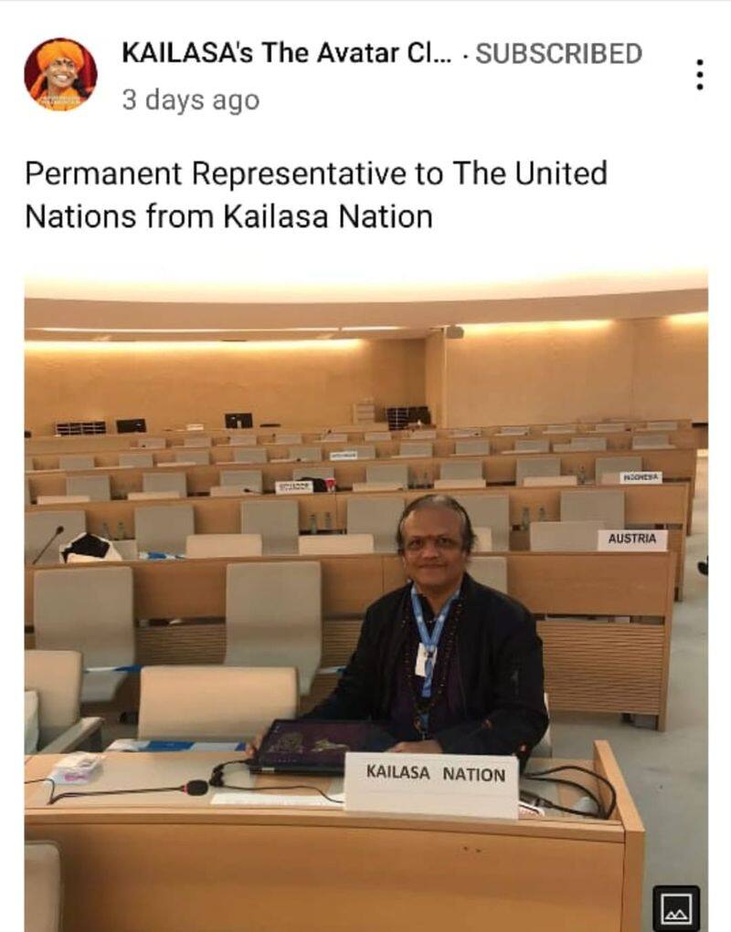 Kailash nation member who accused about india at UN Council.. Nithi who has slammed BJP. Full details inside.