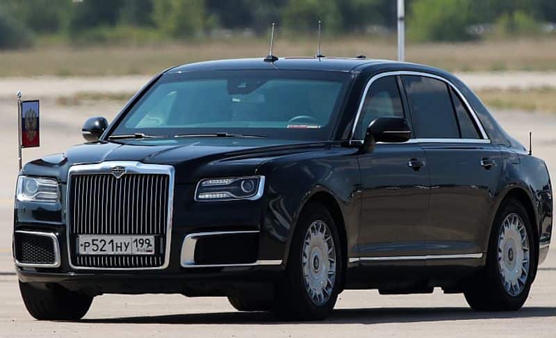 Vladimir Putin in India: Aurus Senat, the Russian president's limousine