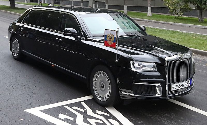 Vladimir Putin in India: Aurus Senat, the Russian president's limousine