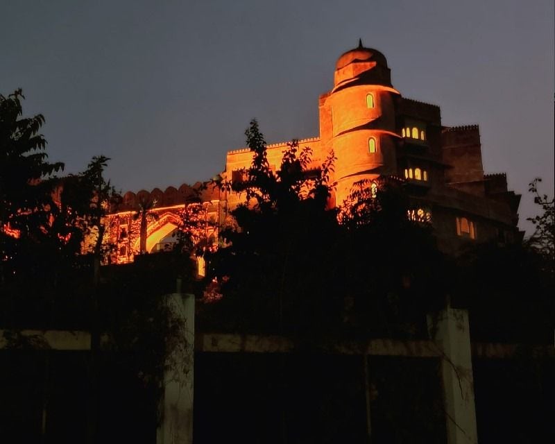 Katrina Vicky Wedding glass mandap to royal chandeliers preps in full swing at fort BRD