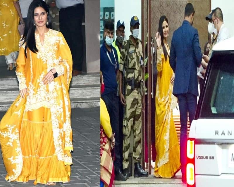 see top 10 picture of katrina kaif and vicky  kaushal fly Mumbai to Rajasthan for wedding bsm
