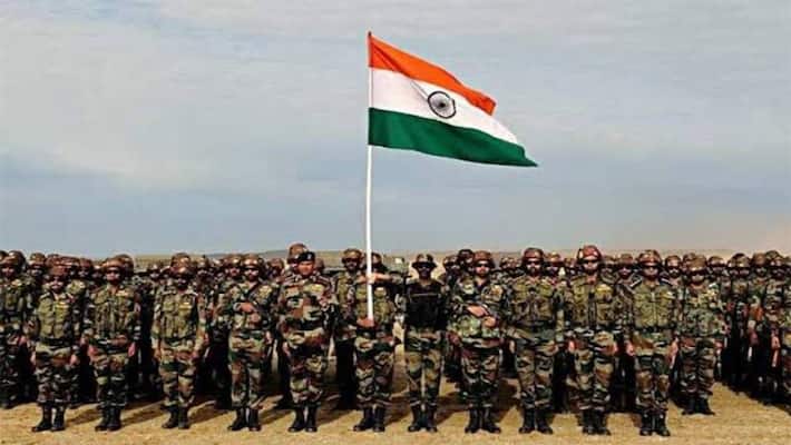 SBI renew MoU with Indian Army offer benefits to serving retired army personnel and their families ckm SBI renew MoU with Indian Army offer benefits to serving retired army personnel and their families ckm