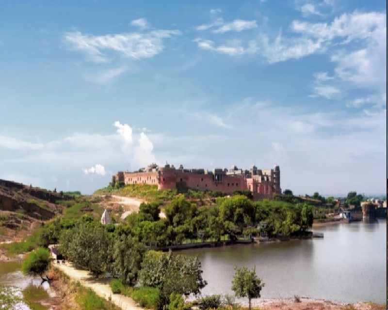 Pictures of Vicky-Katrina Wedding venue six senses fort Barwara of Rajasthan bpsb