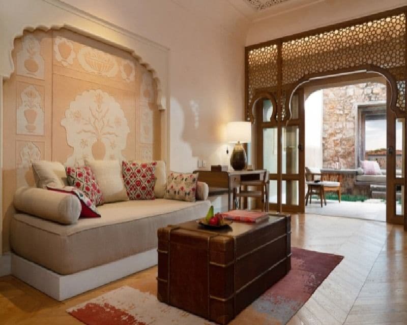 Pictures of Vicky-Katrina Wedding venue six senses fort Barwara of Rajasthan bpsb