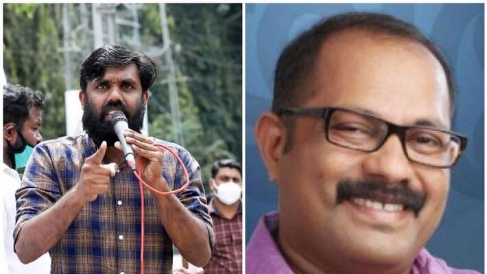 PP Shyjal against muslim league Leadership of km shaji and panakkad thangal PP Shyjal against muslim league Leadership of km shaji and panakkad thangal