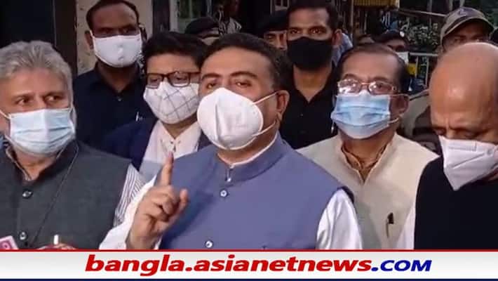 BJP Leader Suvendu Adhikari attacks to TMC on Kolkata Municipal Election 2021 RTB BJP Leader Suvendu Adhikari attacks to TMC on Kolkata Municipal Election 2021 RTB
