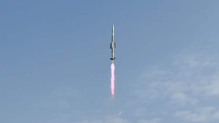 Short-range surface to air missile for Indian Navy test-fired Short-range surface to air missile for Indian Navy test-fired