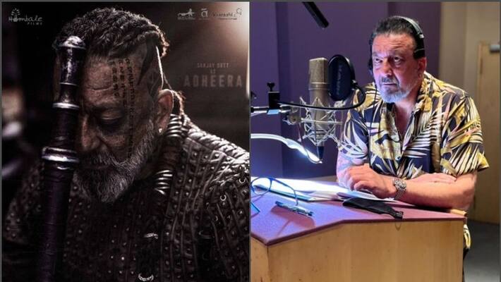 sanjay dutt completes kgf chapter 2 dubbing adheera prashanth neel sanjay dutt completes kgf chapter 2 dubbing adheera prashanth neel