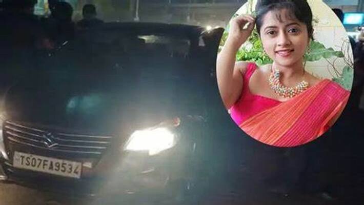 serial actress lahari car accident police tested drung and drive test serial actress lahari car accident police tested drung and drive test