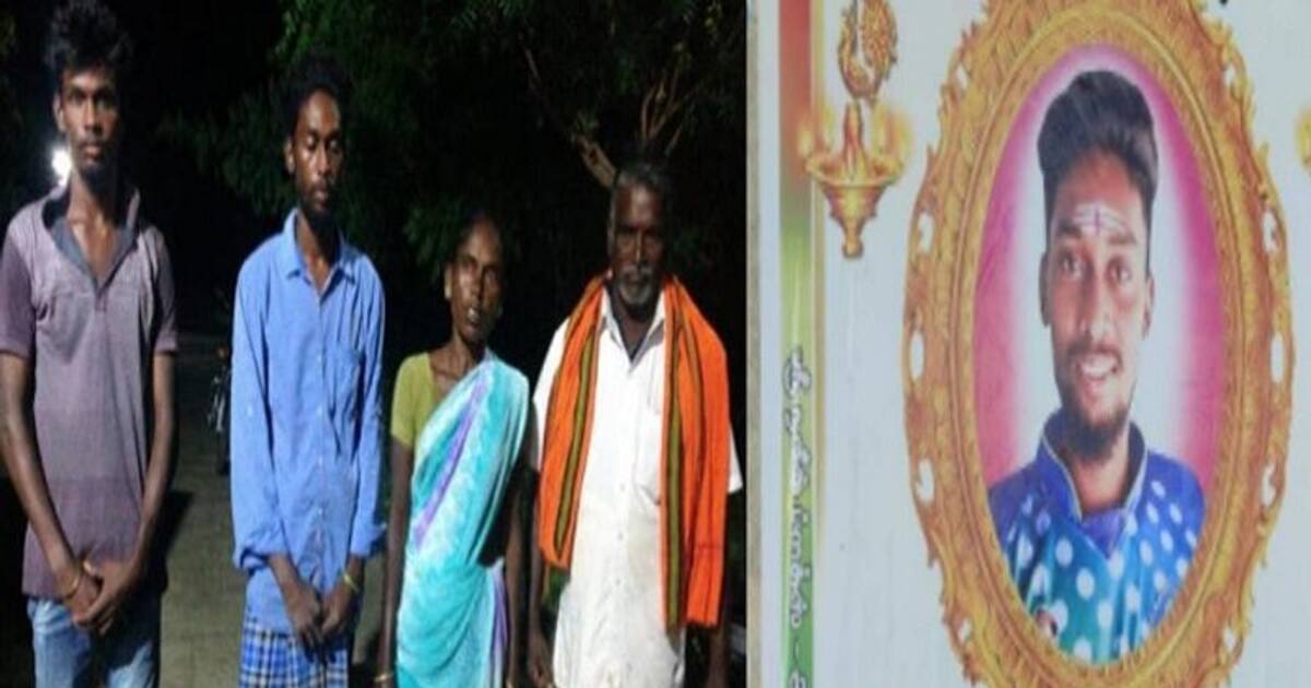 பணத்தை வாங்க மறுத்த குடும்பத்தினர்... மணிகண்டன் வீட்டில் பணத்தை வீசிச் சென்ற அமைச்சர் ராஜகண்ணப்பன்..!