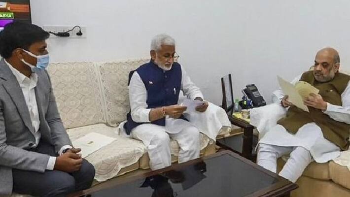 Provide support to AP - MP Vijay Saireddy seeks Amit Shah Provide support to AP - MP Vijay Saireddy seeks Amit Shah