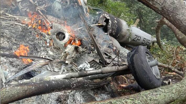 CDS Helicopter Crash Bad weather low visibility caused the accident the helicopter was at low altitude VSA CDS Helicopter Crash Bad weather low visibility caused the accident the helicopter was at low altitude VSA