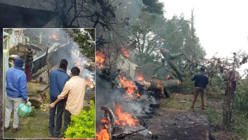 Military chopper crashes in Tamil Nadu, CDS vipin Rawat and other Senior officials were on board KPSA