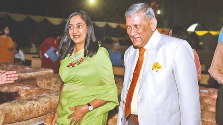 Bipin Rawat Dies CDS wife madhulika singh daughter of mrigendra singh pwt Bipin Rawat Dies CDS wife madhulika singh daughter of mrigendra singh pwt