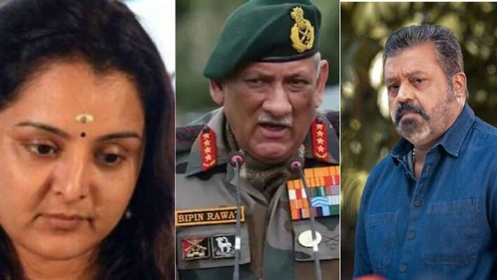 Malayalam cinema expresses condolences to Bipin Rawat Malayalam cinema expresses condolences to Bipin Rawat