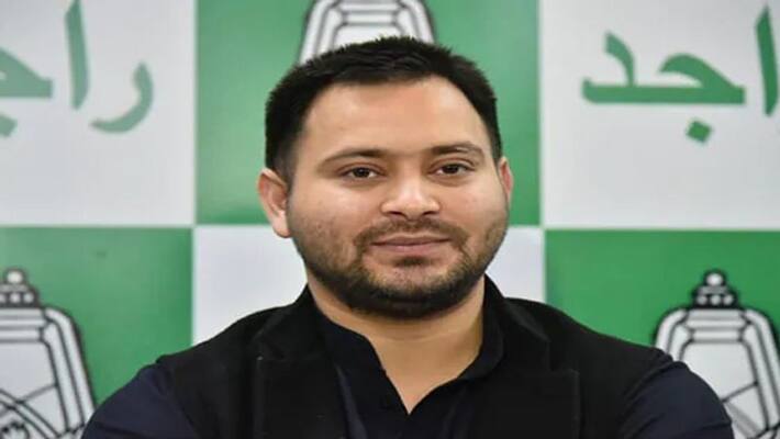 No touching feet, salutations begin with 'namaste, adaab': Tejashwi Yadav's new directive to RJD Ministers - adt No touching feet, salutations begin with 'namaste, adaab': Tejashwi Yadav's new directive to RJD Ministers - adt
