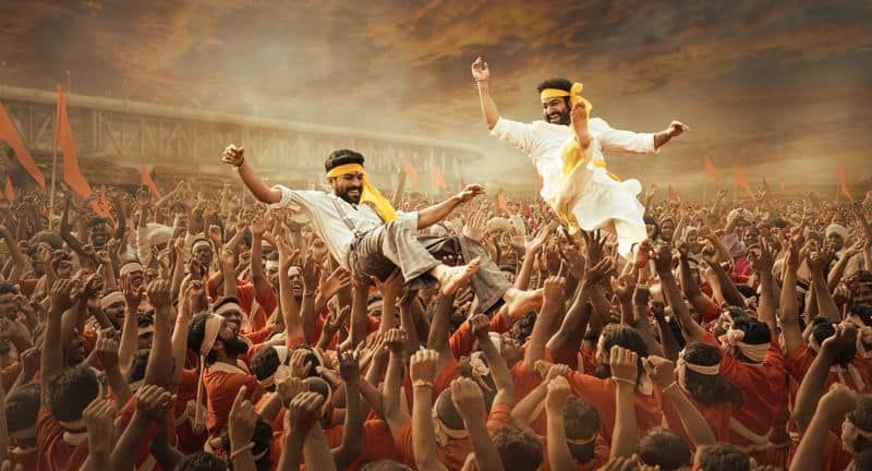 RRR Trailer gives goosbumps to charan and ntr fans