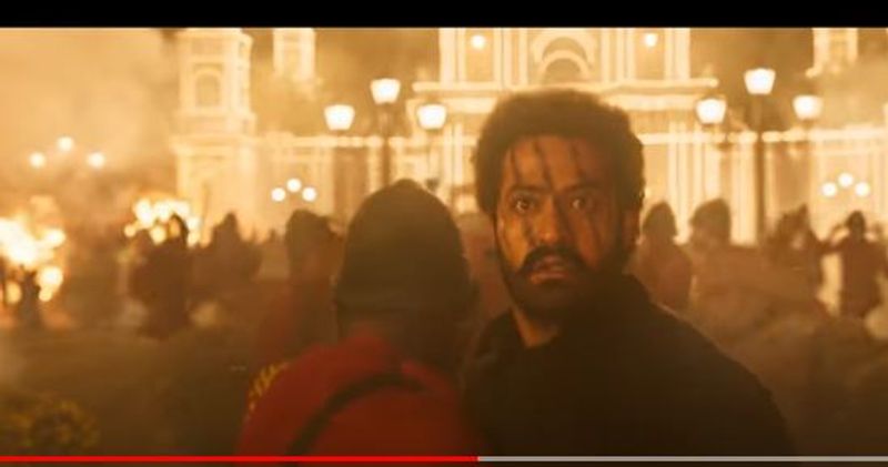 rrr trailer rajamouli realized the mistake and stepped back