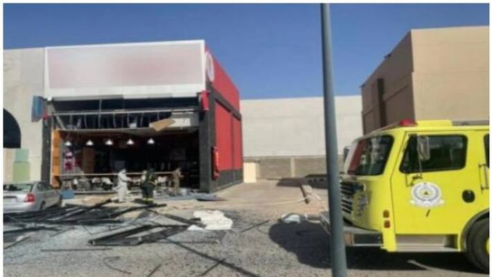 gas leak lead to explosion in a restaurant in Al Kharj in Saudi Arabia gas leak lead to explosion in a restaurant in Al Kharj in Saudi Arabia