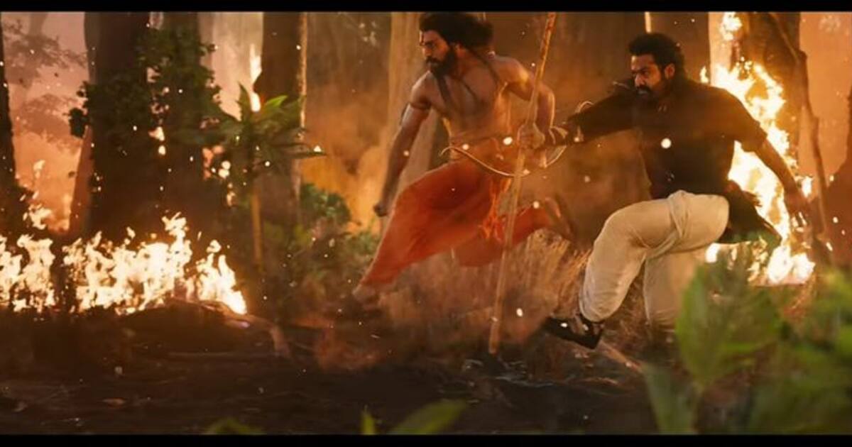 RRR : 1 நாளில் இத்தனை கோடி பார்வையாளர்களா? மாஸ் காட்டும்  ட்ரெய்லர்!!